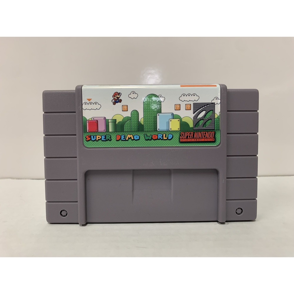 Super Mario Demo World ROM (Nintendo SNES, 1992) Super Nintendo